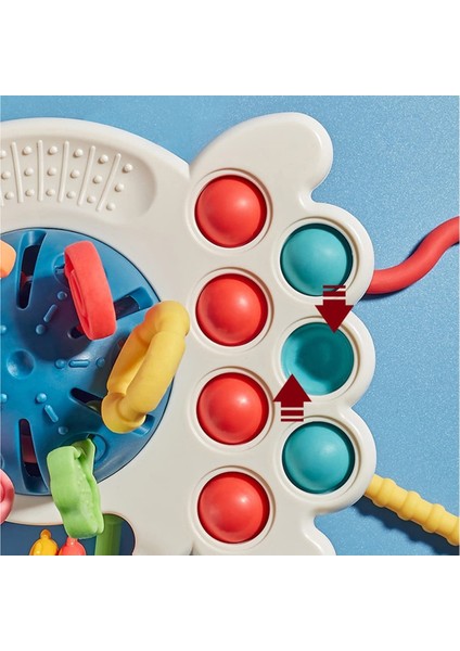 Prodigy Toy Eğitici Şekilli Silikon Oyuncak - Çok Renkli (Yurt Dışından)