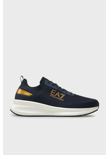 Ea7 Logolu Kalın Tabanlı Sneaker Ayakkabı Unisex Ayakkabı X8X149 XK349 U009