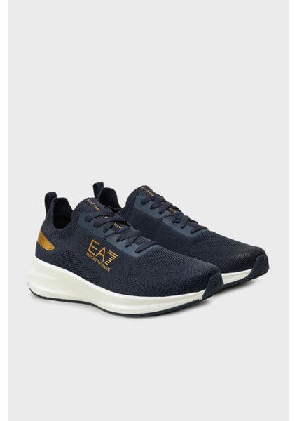 Ea7 Logolu Kalın Tabanlı Sneaker Ayakkabı Unisex Ayakkabı X8X149 XK349 U009