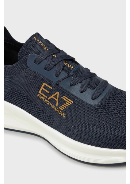 Ea7 Logolu Kalın Tabanlı Sneaker Ayakkabı Unisex Ayakkabı X8X149 XK349 U009