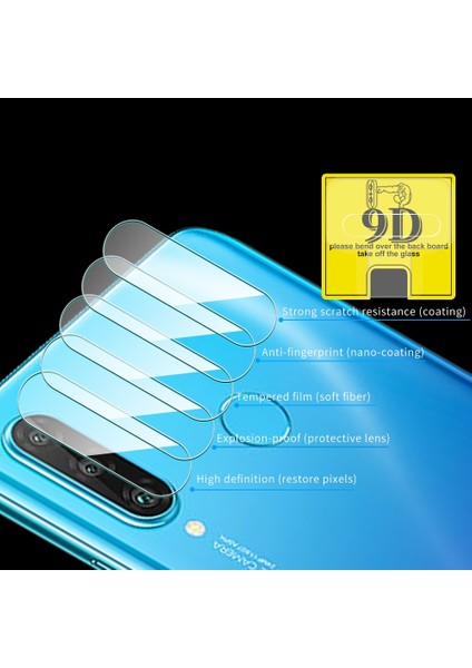 Huawei P30 Için 9d Arka Kamera Lensi Temperli Gl Filmi Huawei P30 Lite Için (Yurt Dışından)