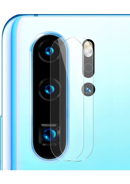 2 Adet Enkay Hat-Prens Kamera Lensi Temperli Gl Film Huawei P30 Pro Için (Yurt Dışından)