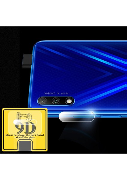 Onur 9x 9d Arka Kamera Lensi Temperli Gl Filmi Huawei Onur 9x Için (Yurt Dışından)
