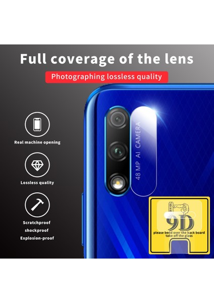 Onur 9x 9d Arka Kamera Lensi Temperli Gl Filmi Huawei Onur 9x Için (Yurt Dışından) fiyatları