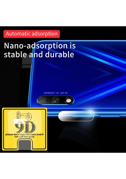 Onur 9x 9d Arka Kamera Lensi Temperli Gl Filmi Huawei Onur 9x Için (Yurt Dışından) fırsatları