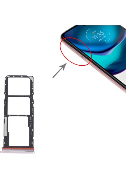 Motorola Moto G42 Sım + Tepsi + Mikro Sd Kart Tepsisi Için (Yurt Dışından)