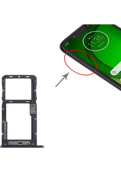 Motorola Moto G7 Power Abd Versiyonu Sım + Mikro Sd Kart Tepsisi Için (Yurt Dışından)