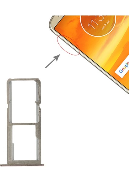 Motorola Moto E5 Plus Için Tepsi + Mikro Sd Kart Tepsisi (Yurt Dışından)