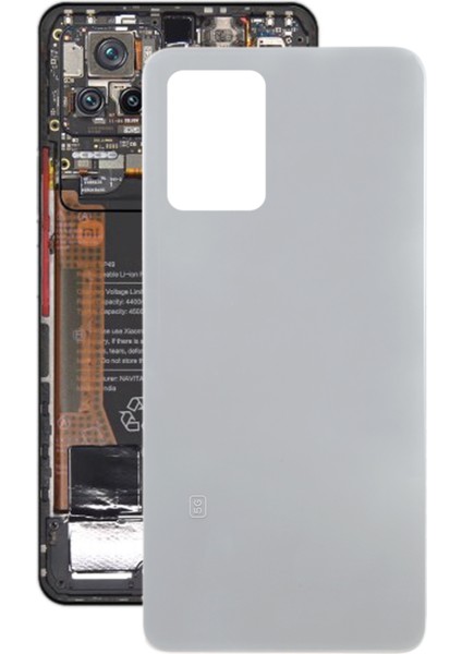 Xiaomi Poco F4 Için Gl Malzeme Arka Kapak (Yurt Dışından)