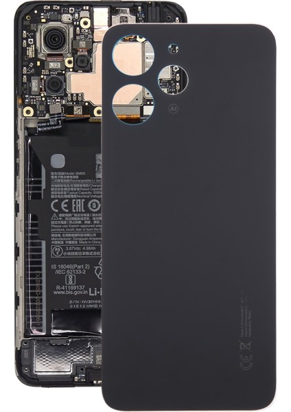 Xiaomi Redmi 12 4G İçin Gl Malzeme Arka Kapak (Yurt Dışından)