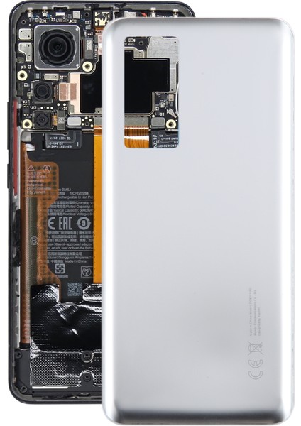 Xiaomi 12T Pro Için Gl Malzeme Arka Kapak (Yurt Dışından)