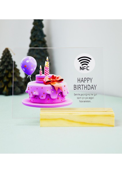 Özelleştirilebilir Nfc Destekli Doğum Günü Çerçevesi fiyatları