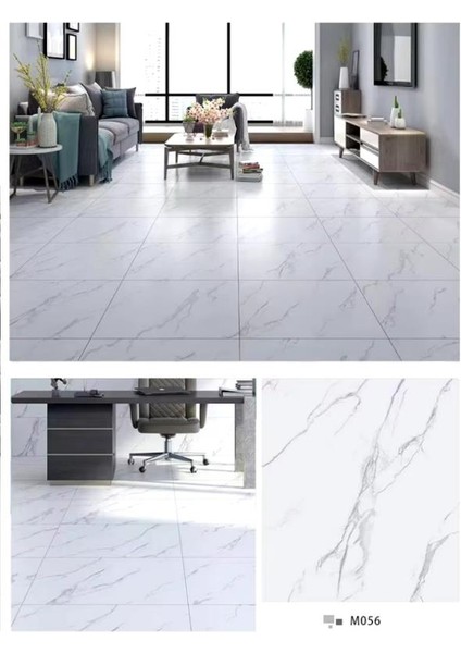 kendinden yapışkanlı yer zemin ve duvar kaplama paneli arkası kauçuklu 60 x 60 cm floor pvc panel 6216