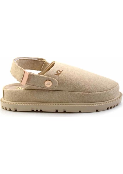 Bej Süet Kadın Terlik K04058120002 fiyatları