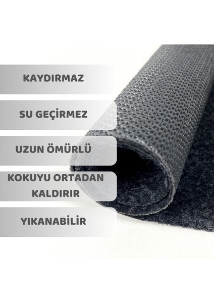 Kaydırmaz Yıkanabilir Tuvalet Halısı Emici Su Geçirmez Koku Tutmaz Dayanıklı Pisuvar Matı 6'Lı (44X53) modelleri