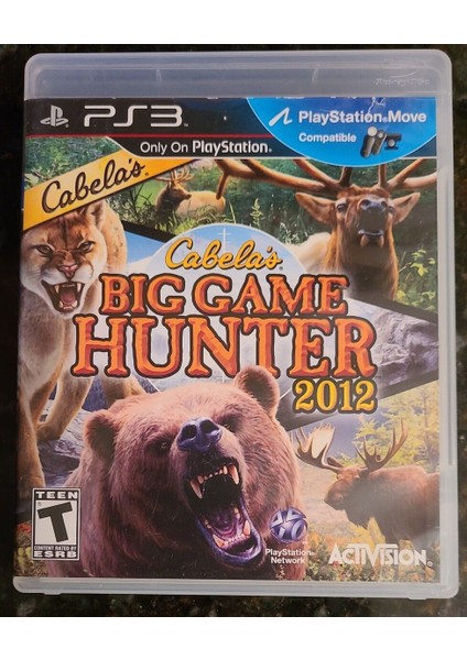 Ubisoft Ps3 Cabelas Big Game Hunter 2012 Avcılık Oyunu Move Destekli Oyun