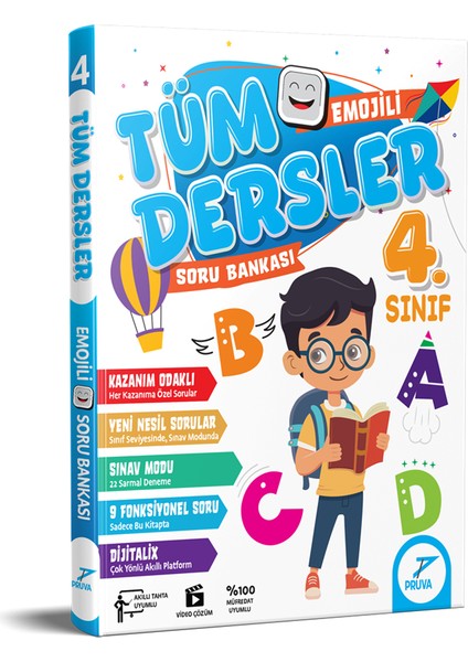 4. Sınıf Tüm Dersler Emojili Soru Bankası