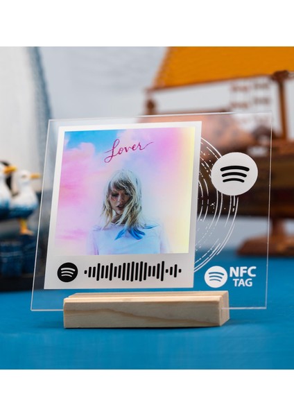 Özelleştirelebilir Akıllı Nfc Spotify Plak