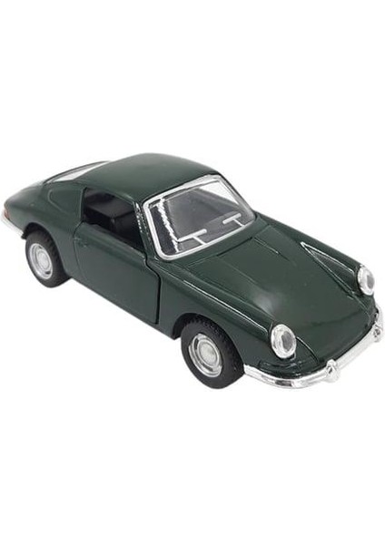 Nostaljik Metal Çek Bırak Araba Yeşil Kapılar Açılır ( 1/36 Ölçek ) Mod 2