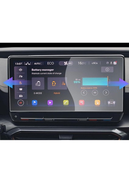 Seat Leon Fr Ekran Koruyucu 10 Inç Multimedya Nano