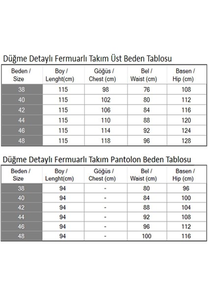 Düğme Detaylı Fermuarlı Takım Indigo 19219 indirimleri