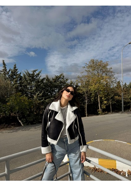 Melina Peluş Crop Kaban 1951