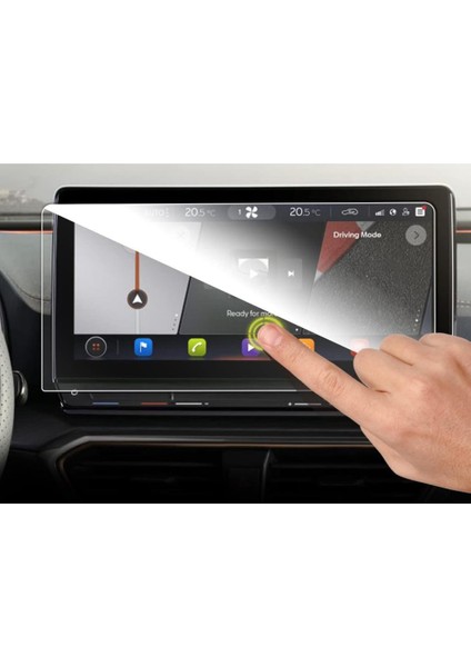 Cupra Formentor Mat Ekran Koruyucu 10 Inç Multimedya Şeffaf modelleri