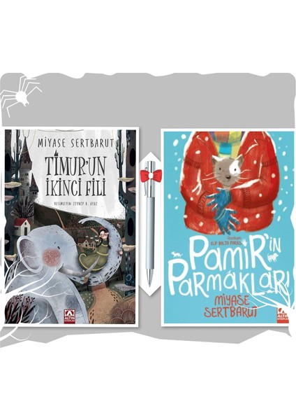 Timur'un İkinci Fili - Pamir'in Parmakları 2 Kitap - Miyase Sertbarut - Kalem