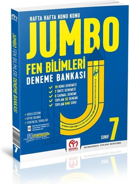 7. Sınıf Jumbo Fen Bilimleri Deneme Bankası