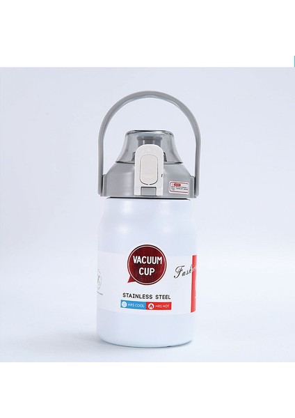 316 Paslanmaz Çelik Büyük Kapasiteli El Tipi Taşınabilir Pipetli Termos Kap 1000ML/1200ML/1500ML/1800ML (Yurt Dışından)