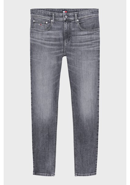Streç Pamuklu Slim Fit Normal Bel Daralan Paça Jeans Erkek Kot Pantolon DM0DM20391 1bz indirimleri