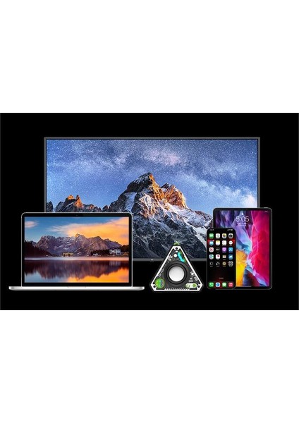 V2 Kablosuz Bluetooth Hoparlör Mekanik Bas Mini Çelik Top Açık Mini Taşınabilir (Yurt Dışından)
