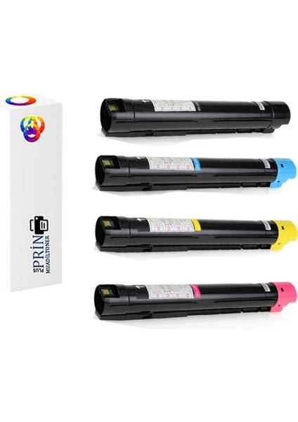 Xerox Workcentre 7125 1 Set Cmyk Muadil Toner