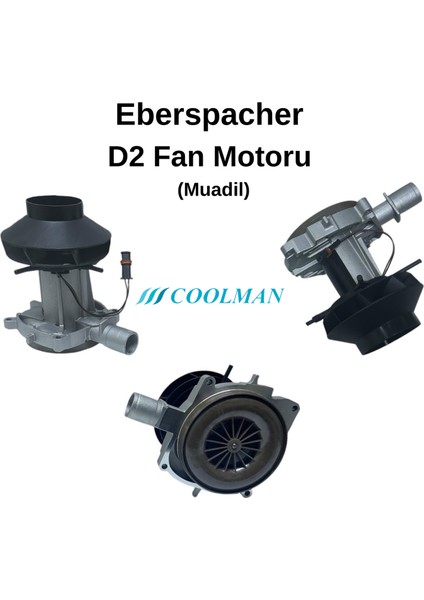 Eberspacher D2-D4 Fan Motoru (Muadil)