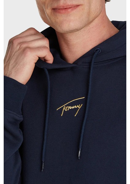 Pamuklu Regular Fit Kapüşonlu Sweat Erkek Sweat DM0DM20507 C1G modelleri