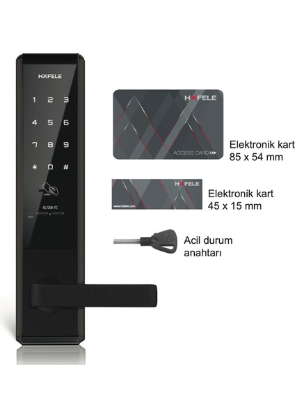 El 7200 Şifreli Kapı Kilidi fiyatları