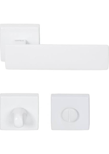 Spring Kapı Kolu Wc Tipi Beyaz Renkli 2'li Avantaj Paket