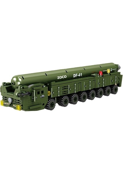 Dongfeng 41 Icbm Montaj Modeli Erkek Yapı Taşı Oyuncak (Yurt Dışından)