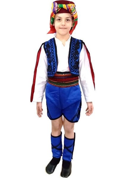 Zeybek Kostümü Erkek Çocuk Ege Yöresi Kıyafeti fiyatları