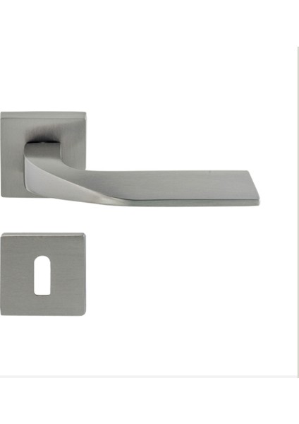 Leo Kk Kapı Kolu Oda Tipi Mat Nikel Renkli 3'lü Avantaj Paket