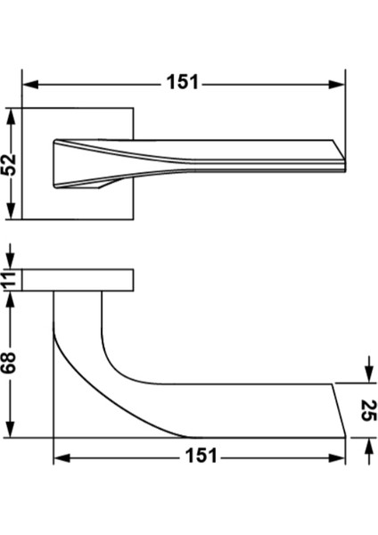 Leo Kk Kapı Kolu Oda Tipi Mat Nikel Renkli 3'lü Avantaj Paket fiyatları