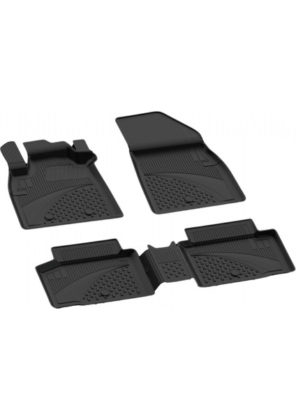 Renault Duster 2024+ (Benzin/full Hybrit) Sahler 4,5d Havuzlu Paspas