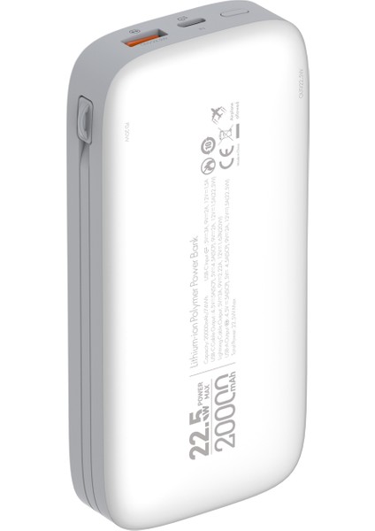 NT-PW31 Scp 22.5W 20000 Mah Taşınabilir Powerbank