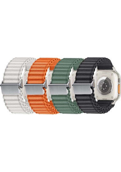 Apple Watch 10 46MM Redclick KRD-123 Naylon Kumaş Hasır Örgülü Kordon fırsatları