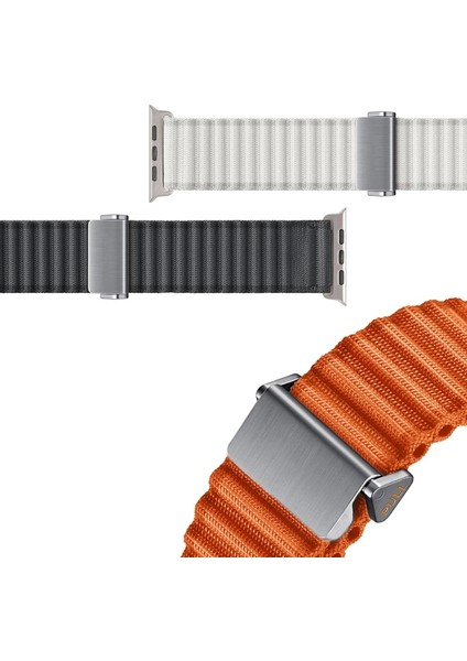 Apple Watch 10 46MM Redclick KRD-123 Naylon Kumaş Hasır Örgülü Kordon fırsatları