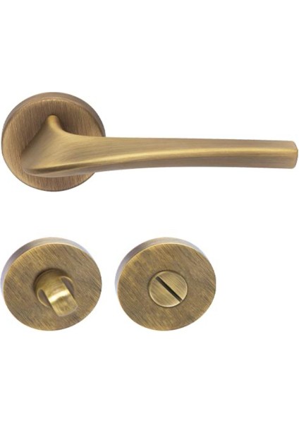 Master Kapı Kolu Wc Tipi Antik Bronz Renkli