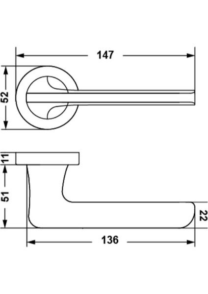 Eloy Kapı Kolu Wc Tipi Siyah Renkli fiyatları