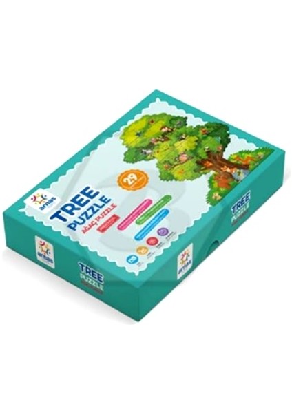 Tree Ağaç Puzzle 29 Parça Yap Boz