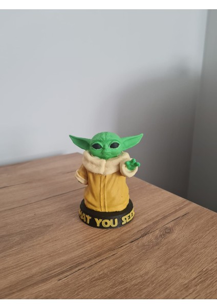 Baby Yoda (Grogu) 10CM Hayranları Için Mükemmel Bir Hediyelik Biblo