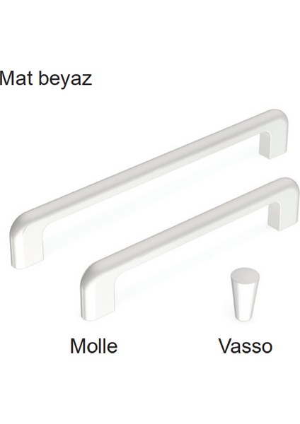 Molle Kulp Beyaz Renkli 128MM 10'lu Avantaj Paket modelleri
